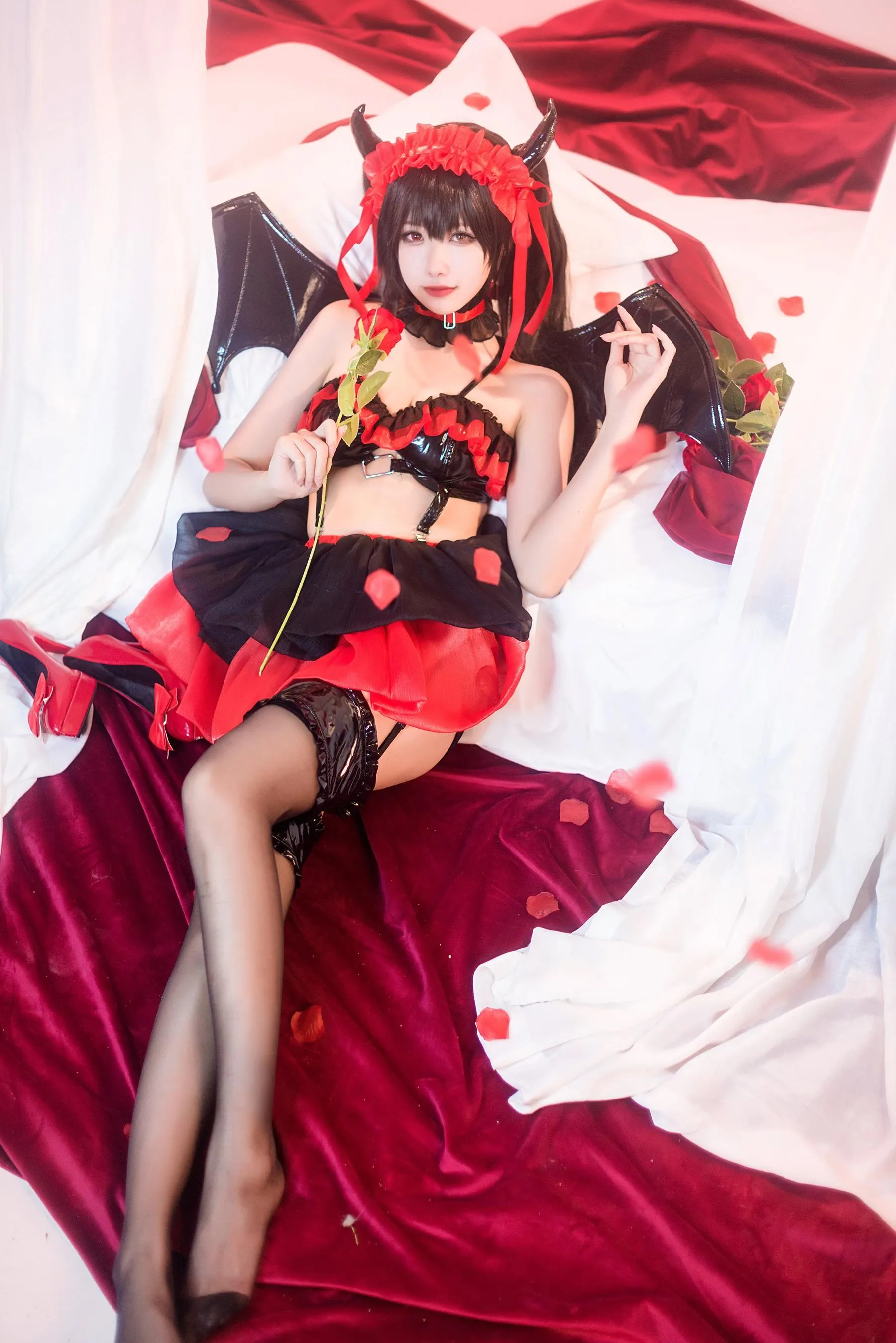 Momoko葵葵 – NO.33 时崎狂三小恶魔 [18P]插图3